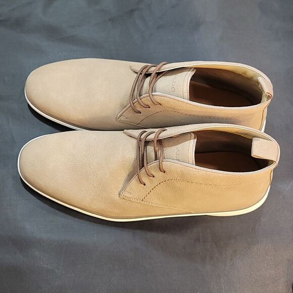 BRAND NEW ALDO COMPASS LEATHER ANKLE MEN'S BOOT S2 - Picture 6 of 13